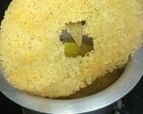 A picture of step 5 of Rajasthani Ghewar.