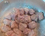 A picture of step 3 of Smoked yogurt Mutton.