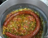 Foto del paso 8 de la receta: Habichuelas negras con chistorras y pimientos ahumados