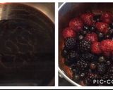 A picture of step 3 of Curd Mousse with berry blast.