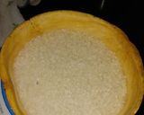 A picture of step 7 of Tuwon Shinkafa with Okro Soup.