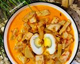 Foto langkah ke 4 dari resep Sambal Goreng Labu Siam, Tahu dan Telur.