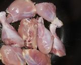 A picture of step 1 of Chicken in Mustard, Beer, and Honey Sauce.