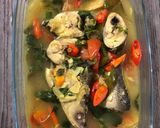 Foto langkah ke 3 dari resep Sup ikan bandeng kuah kuning.