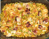 Foto del paso 3 de la receta: Pavo al horno con guisantes
