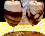 A picture of step 2 of The Merlion Chocolate Shake.