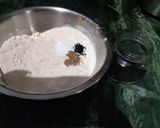 A picture of step 2 of Amritsari aloo kulcha.