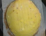 Foto langkah ke 18 dari resep Kunyit Chili Flakes Cheese Sourdough Bread (Open Bake Method).