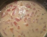 A picture of step 3 of Quinoa Stuffed Chicken Breast with Cream Sauce.