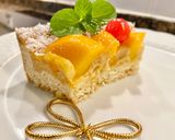 Foto del paso 19 de la receta: Pastel de almendras (Almond and peach cake in syrup)