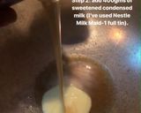 A picture of step 2 of Kesar Doodh Peda.