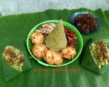 Foto langkah ke 5 dari resep Nasi Uduk Ijo.