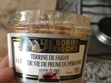 Spaghetti con paté de faisán y habitas baby