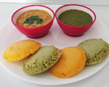 முடக்கத்தான் புதினா வரகரிசி இட்லி மற்றும் கேரட் வரகரிசி இட்லி ரெசிபி ஸ்டேப் 4 புகைப்படம்