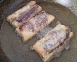 Foto langkah ke 5 dari resep Lumpia Ubi Ungu Keju Lumer.
