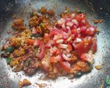 A picture of step 3 of Kerala fish curry.