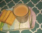 A picture of step 2 of Dhaba ki chai.