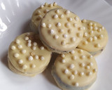 Foto del paso 4 de la receta: Alfajorcitos Con Relleno de Dulce De Leche Y Chocolate