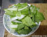 碳培芝麻醬拌青菜的食譜步驟1照片