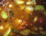 A picture of step 3 of Lauki do pyaza.