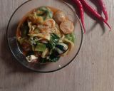 Foto langkah ke 8 dari resep Seblak Ramen Bumbu Spesial.