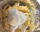 A picture of step 4 of Aunty Eiko's Dark Cherry and Carrot Cake.