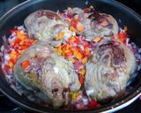 Foto del paso 1 de la receta Galtas de cerdo en salsa de hortalizas
