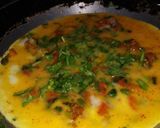 A picture of step 3 of MasalaOmelette.