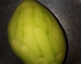 A picture of step 1 of Raw Mango Candy (Gatagat).