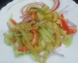 A picture of step 4 of Thai cucumber Noodles Salad.