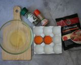 Gambar langkah 1 resipi Telur Berawan atau Cloud Eggs.