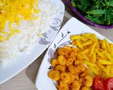 عکس مرحله 7 از دستور پلو میگو ساده🍤