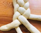 Foszlós fonott kalács recept fázis 9 fotója