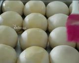 รูปขั้นตอนการทำที่ 6 ของ ขนมปังแพ อัลมอนด์ (มังฯ ไข่)