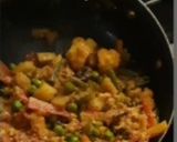 A picture of step 10 of Veg Biryani.