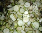 A picture of step 3 of Turai chana dal ki Sabji.