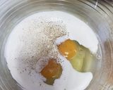 Foto del paso 3 de la receta: Quiche de coliflor, champiñones y jamón