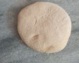 A picture of step 1 of Bal wala paratha.