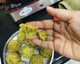 A picture of step 2 of Lauki Muthiya Balls.