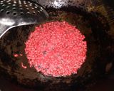 A picture of step 2 of Sweet Bundi.