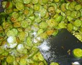 A picture of step 3 of Kundru fry.
