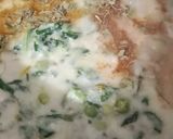 A picture of step 6 of Methi malai matar.
