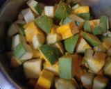A picture of step 2 of Mango achar.