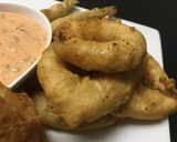 Foto del paso 4 de la receta: Tempura de mariscos y vegetales con mayonesa srilasha