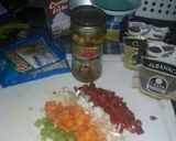 Foto del paso 3 de la receta: Tornillitos con pollo y verduras al curry