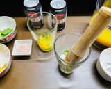 A picture of step 4 of Orange Mojito.