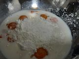 Tarta de crema con frutas frescas