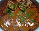 A picture of step 6 of Nellore Chepala Pulusu/Fish in Tamarind Gravy.