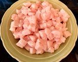 Hình bước làm 1 của món Kho quẹt ‐ rau luộc
