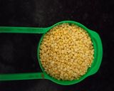 A picture of step 1 of Lahsuni moong daal.